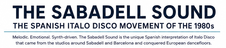 the sabadell sound - the spanish italo disco movement of the 80s